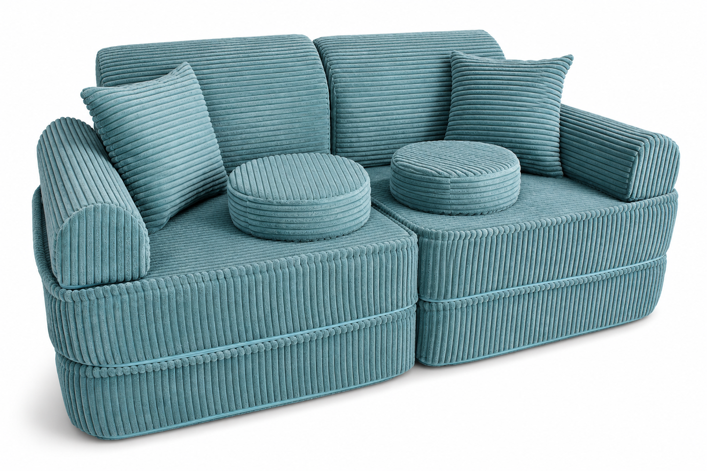 Spielsofa mit CORD-Bezug – 120 × 60 cm max