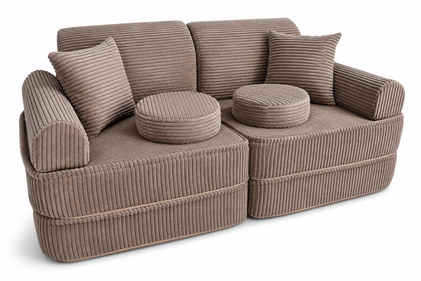 Spielsofa mit CORD-Bezug – 120 × 60 cm max