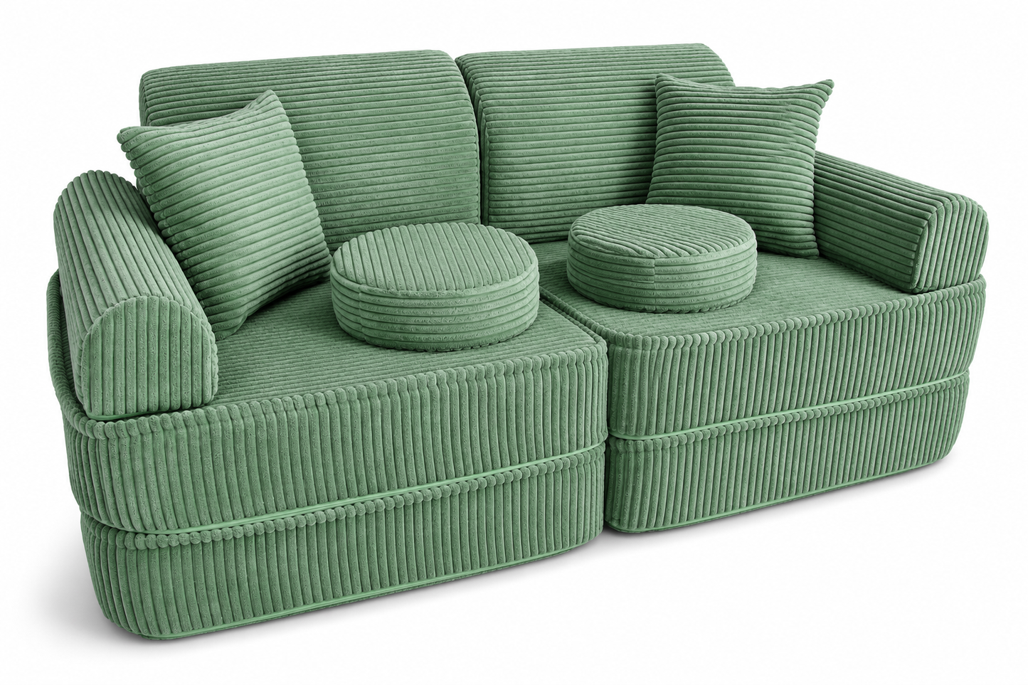Spielsofa mit CORD-Bezug – 120 × 60 cm max